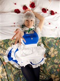 cosplay美女套图 c77 Sakuya Izayoi　白丝假发扮相(1)(46)